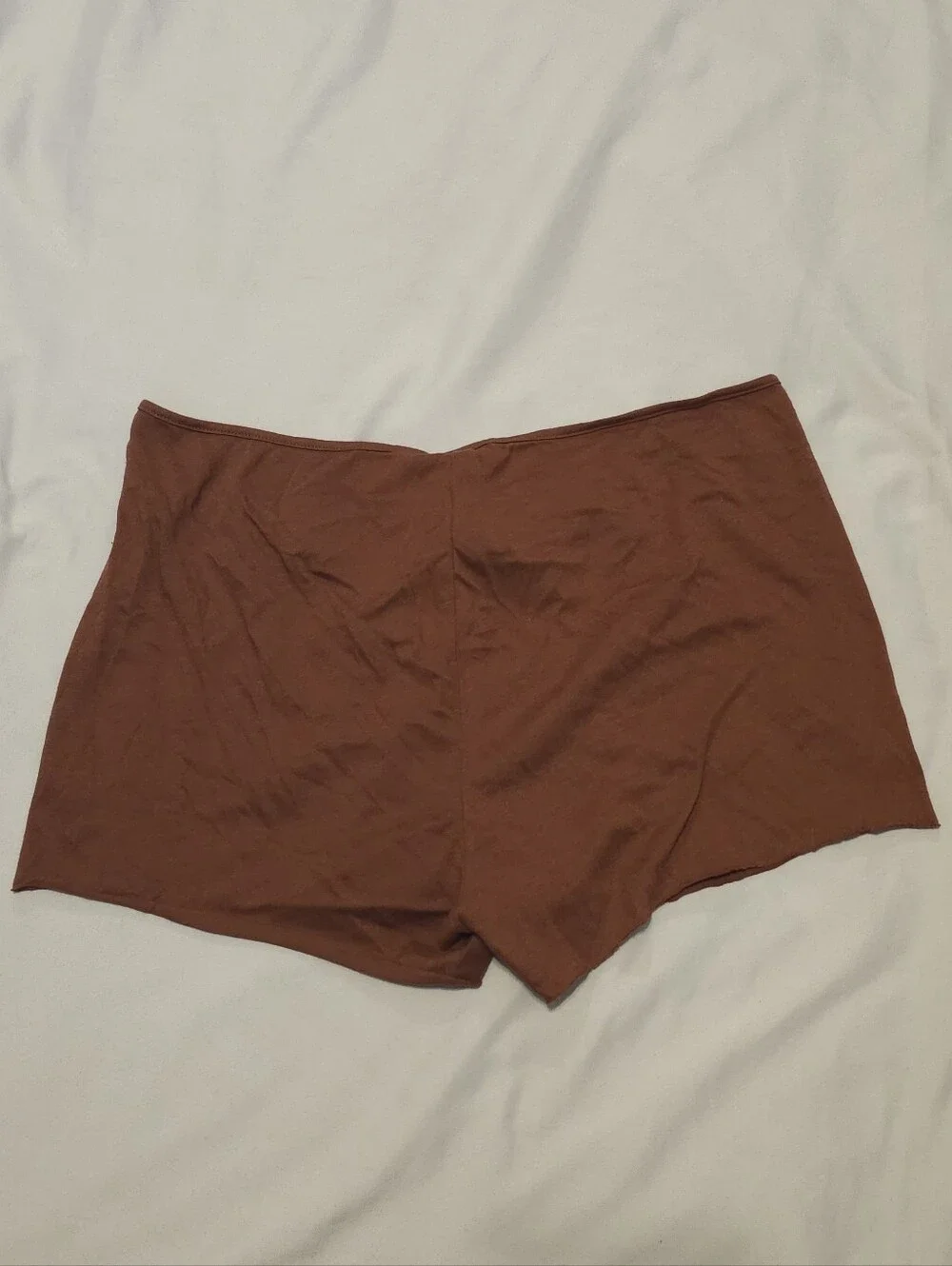 Skims Cotton Jersey Cover Ups Short CU-BTM-11516W Henna Size Large